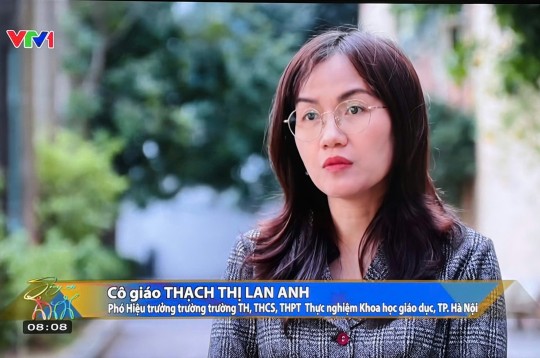 Trên sóng VTV1 – Thực nghiệm KHGD thí điểm chương trình giáo dục trí tuệ nhân tạo (AI)